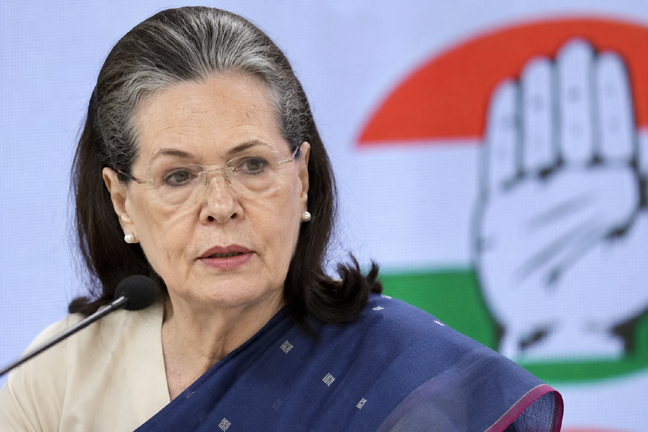 गाजा पर सोनिया गांधी का बड़ा बयान