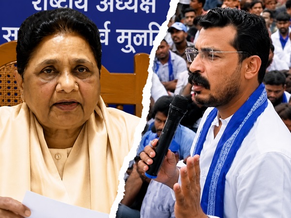 मायावती और चंद्रशेखर में जुबानी टकराव