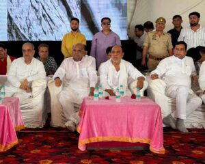 रासना में ओमप्रकाश त्यागी शताब्दी समारोह