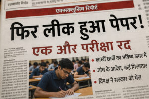 भारत में पेपर लीक संकट