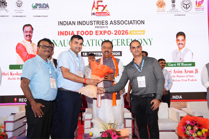 इंडिया फूड एक्सपो-2026 में आईआईए बरेली चैप्टर की सहभागिता